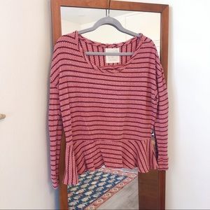 We The Free // Small // cozy stripped long sleeve